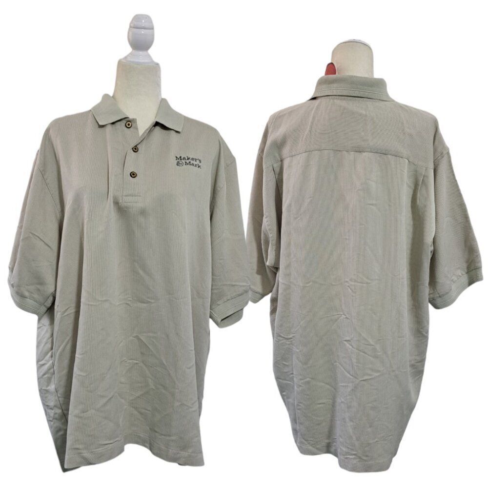 Munsingwear Men's XL Polo Top Shirt Short Sleeves Sage Company Embroidered
